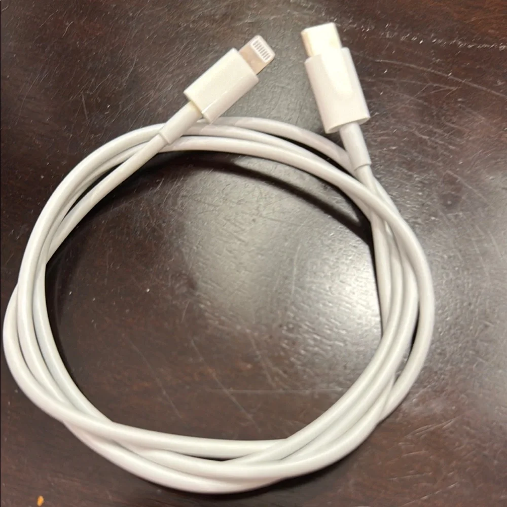 White USB-C iPhone Cable